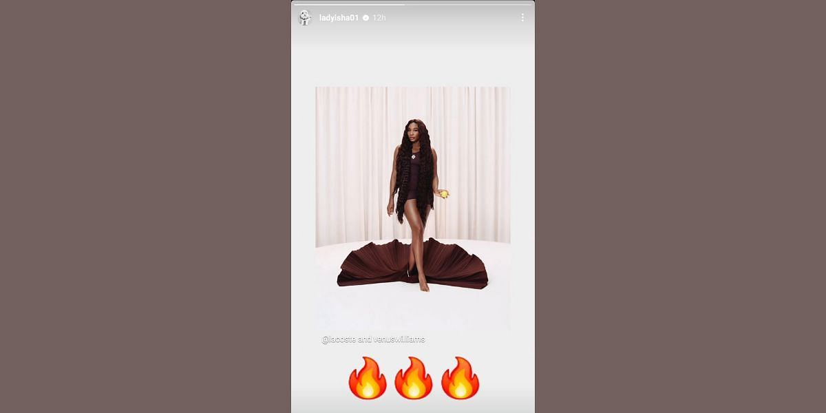 Via Isha Price's Instagram stories